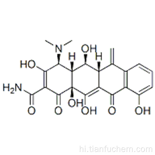 2-Naphthacenecarboxamide, 4- (dimethylamino) -1,4,4a, 5,5a, 6,11,12a-octahydro-3,5,10,12,12a-pentahydroxy-6-methylene-1,11-dioxo- , (57196003,4S, 4aR, 5S, 5aR, 12aS) CAS 914-00-1